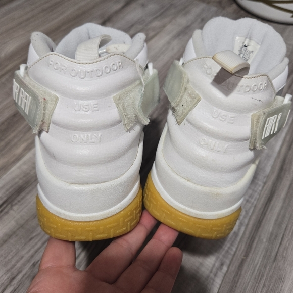 Nike Air Raid Shoes White Gum Retro DJ5974-100 Mens Size 9 - Picture 5 of 16